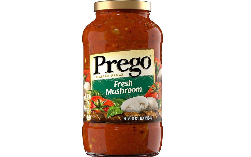 Prego Fresh Mushroom Italian Sauce   Glass Jar  680 grams